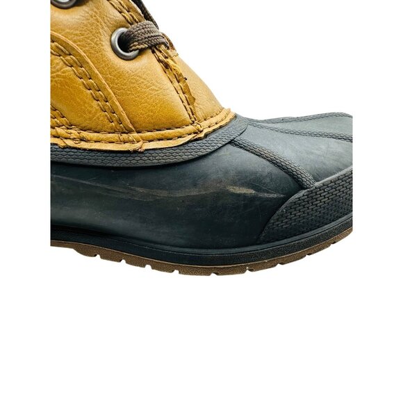 Magellan Outdoors Mens Insulated Duck Boots Size 9D Brown Thermoplastic Rubber - Picture 13 of 16